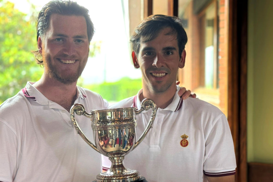 Patricio Garay Jnr. y Nicolas Denizot, vencedores del XVII Campeonato de España de Dobles de Croquet GC
